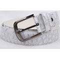 Fashion elegant golf belt mens custom snake skin belt